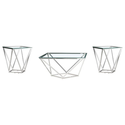 Brittania - Square Coffee Table Set Coaster Fine Furniture