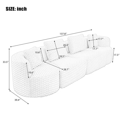 Modular Sectional Sofa With Free Combination Design Hearth and Haven