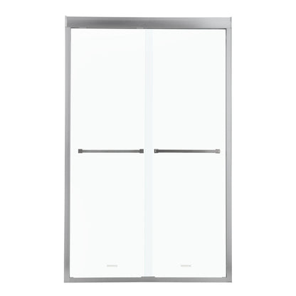 Modern Double Sliding Shower Enclosure, Tempered Glass Daily Nest