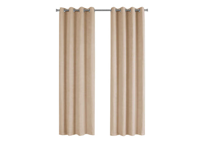2 Pieces Set, Curtain Panel, Room Darkening, Grommet 8th Street