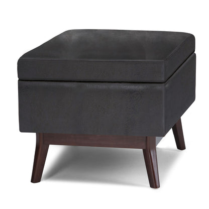 Owen - Upholstered Rectangular Storage Ottoman Simpli-Home