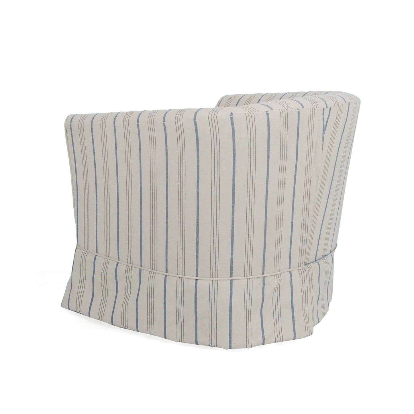 Zeniqua - Upholstered Velvet Swivel Chair With Loose Cover Noble House