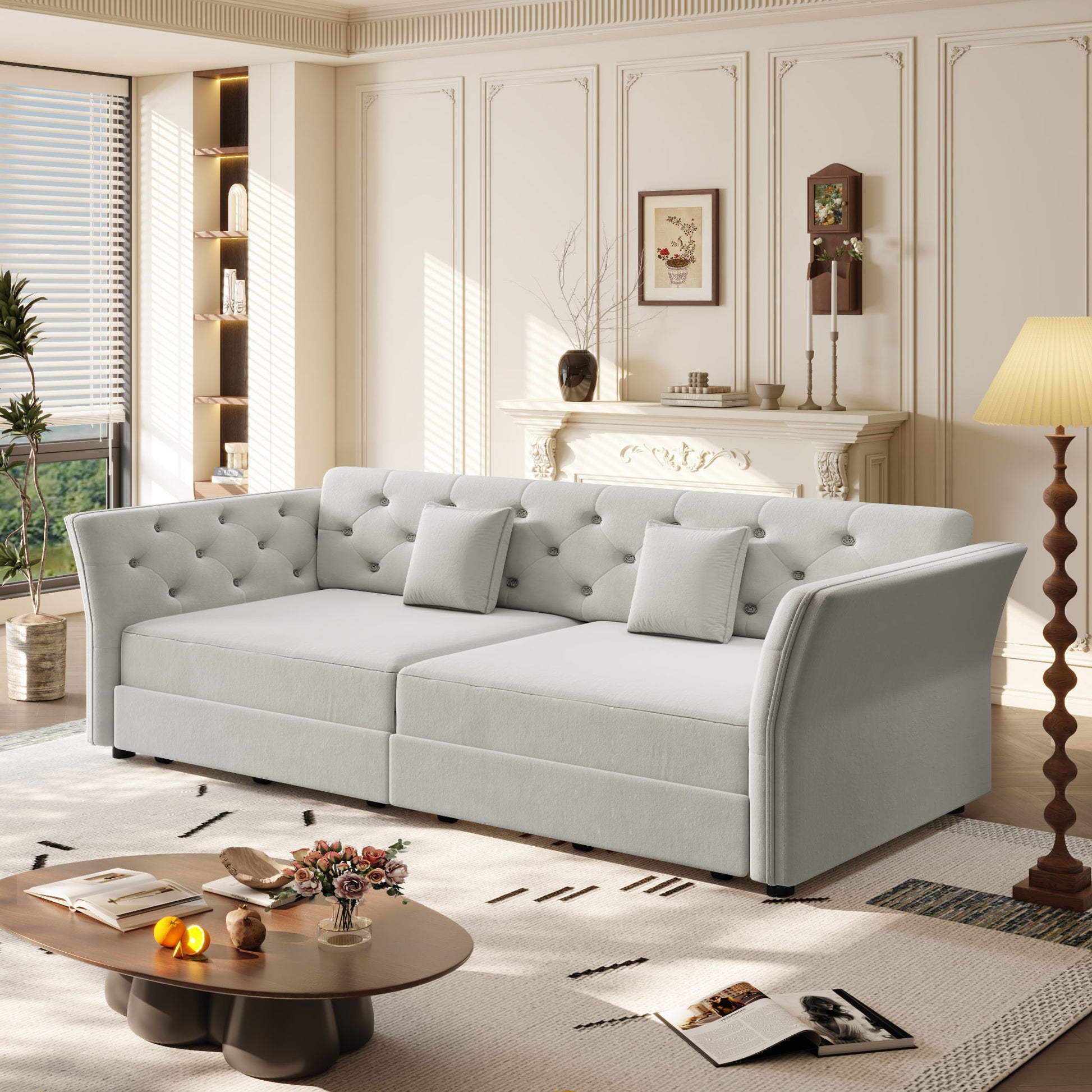 Oversize Pull Out Sofa Bed For Living Room Home Essentials