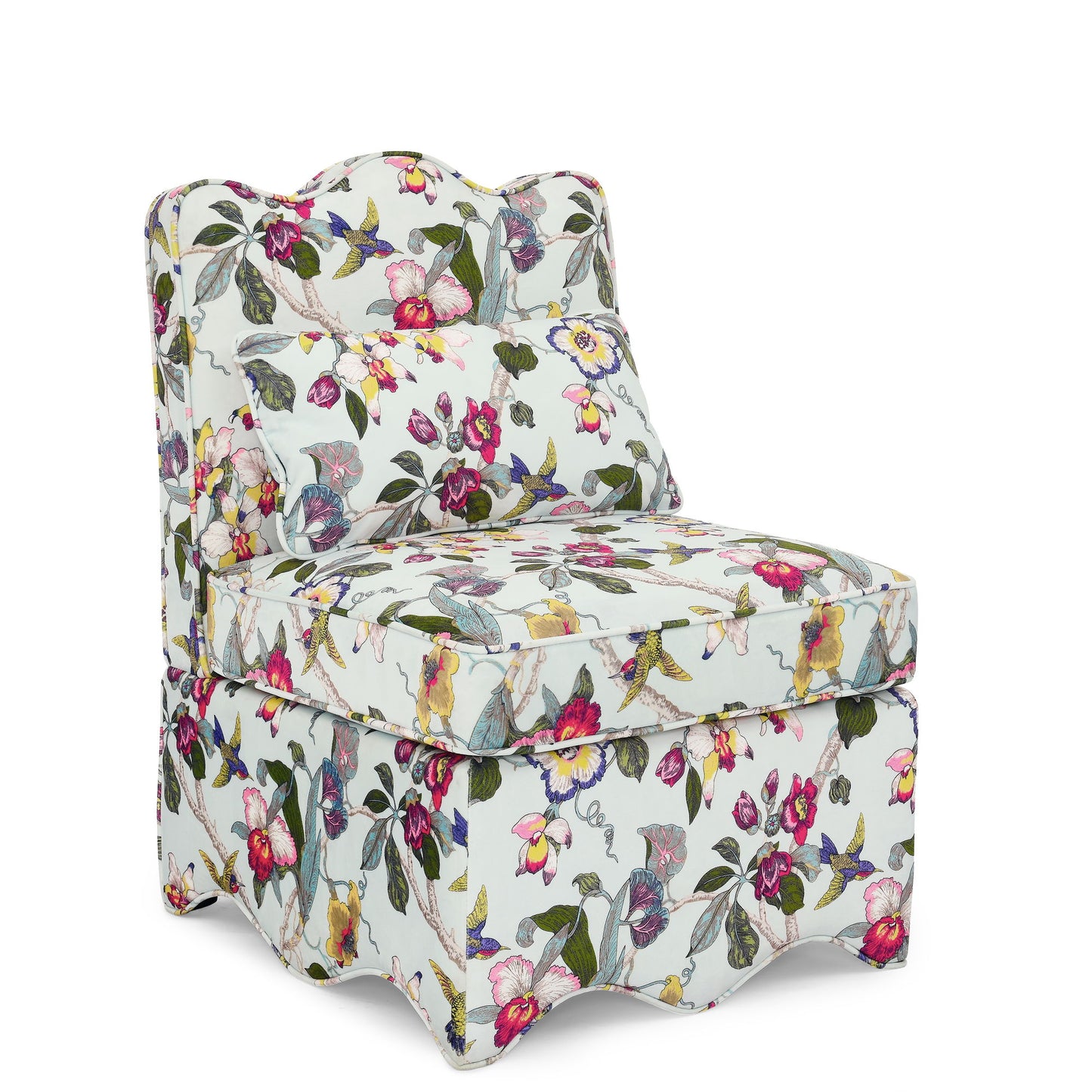 Stylish Flannel Dining Chair With Soft Cushion And Backrest Home Essentials