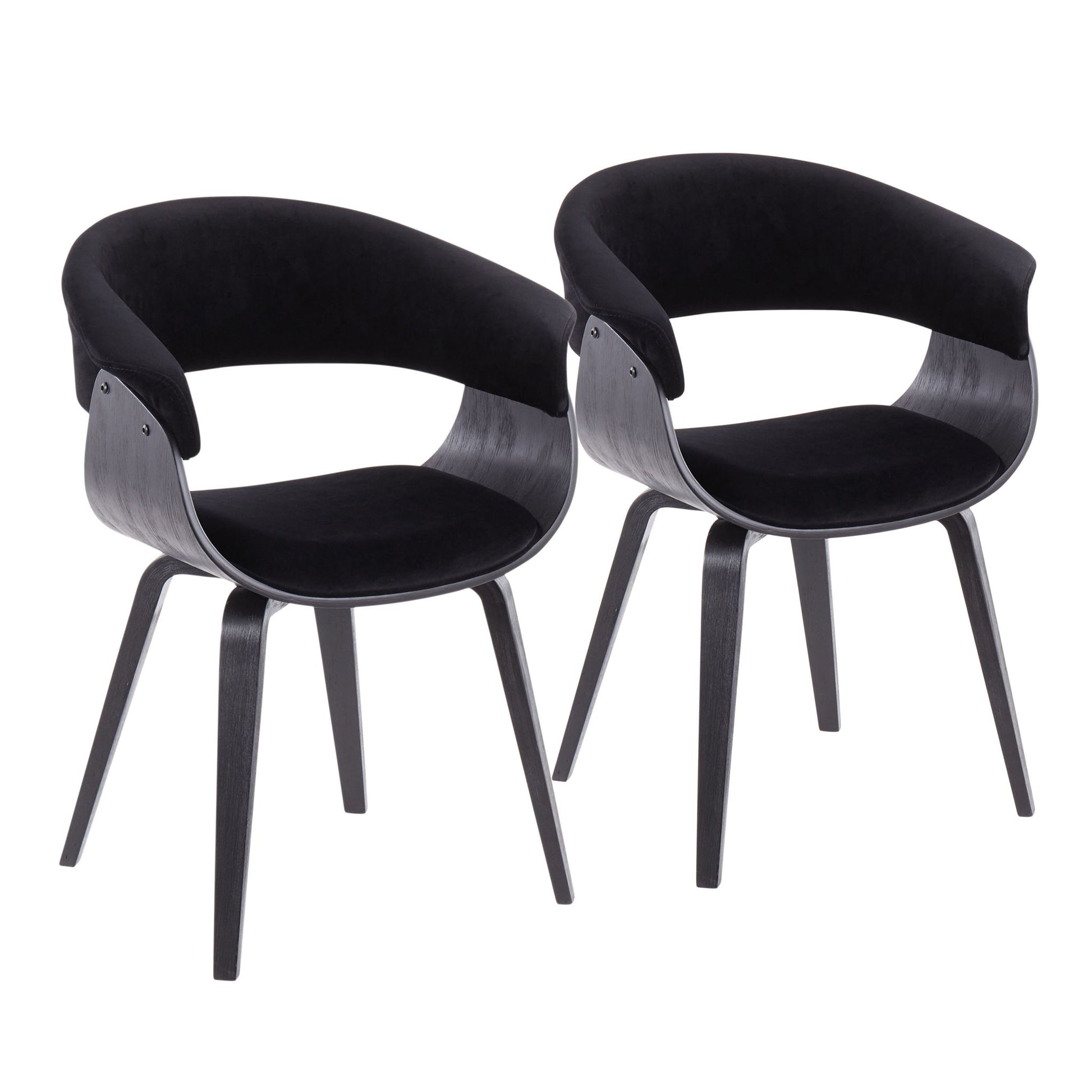 Vintage Mod - Mid-Century Modern Dining Chair (Set of 2) Lumi Source