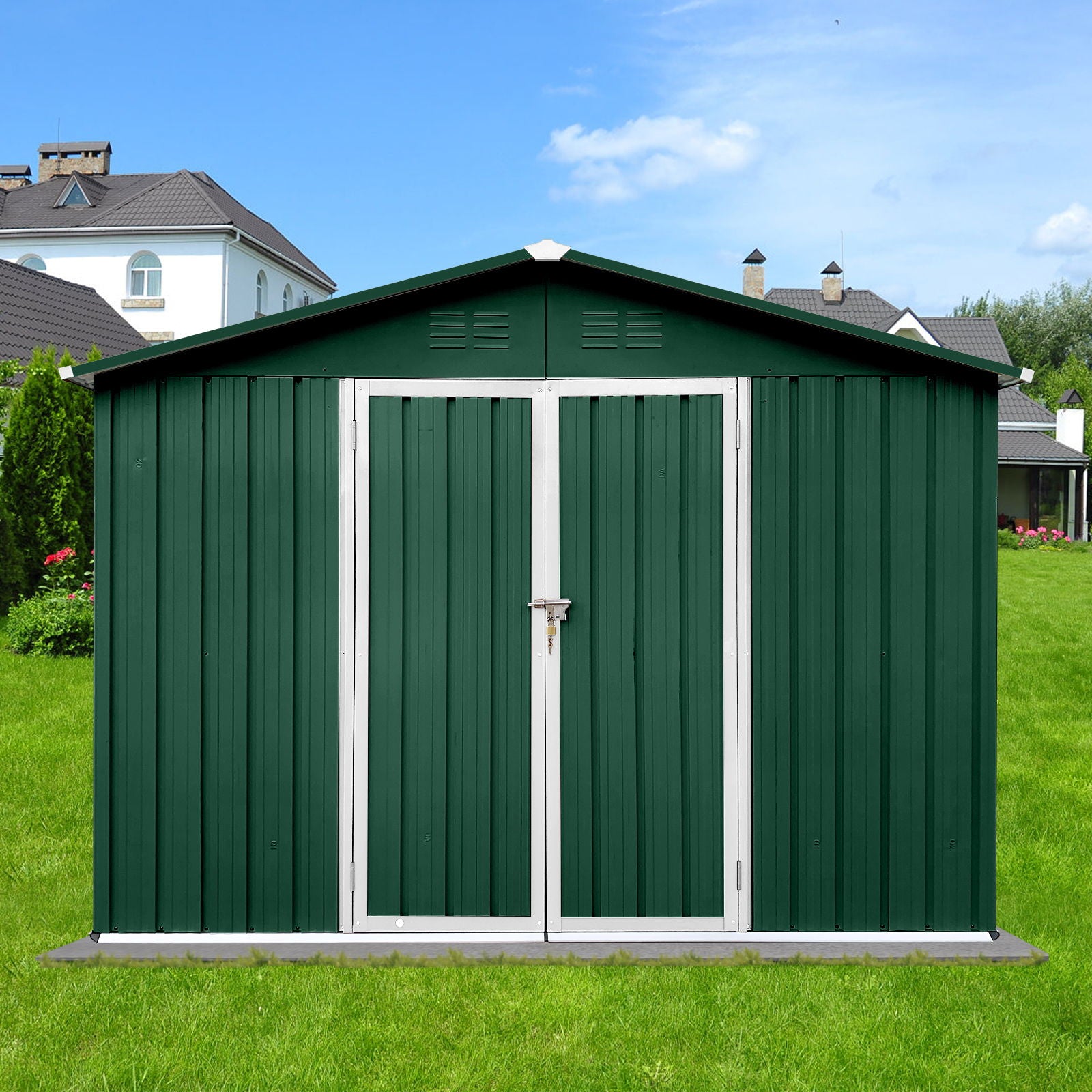 10' x 8' Garden Sheds Outdoor Storage Sheds Daily Nest