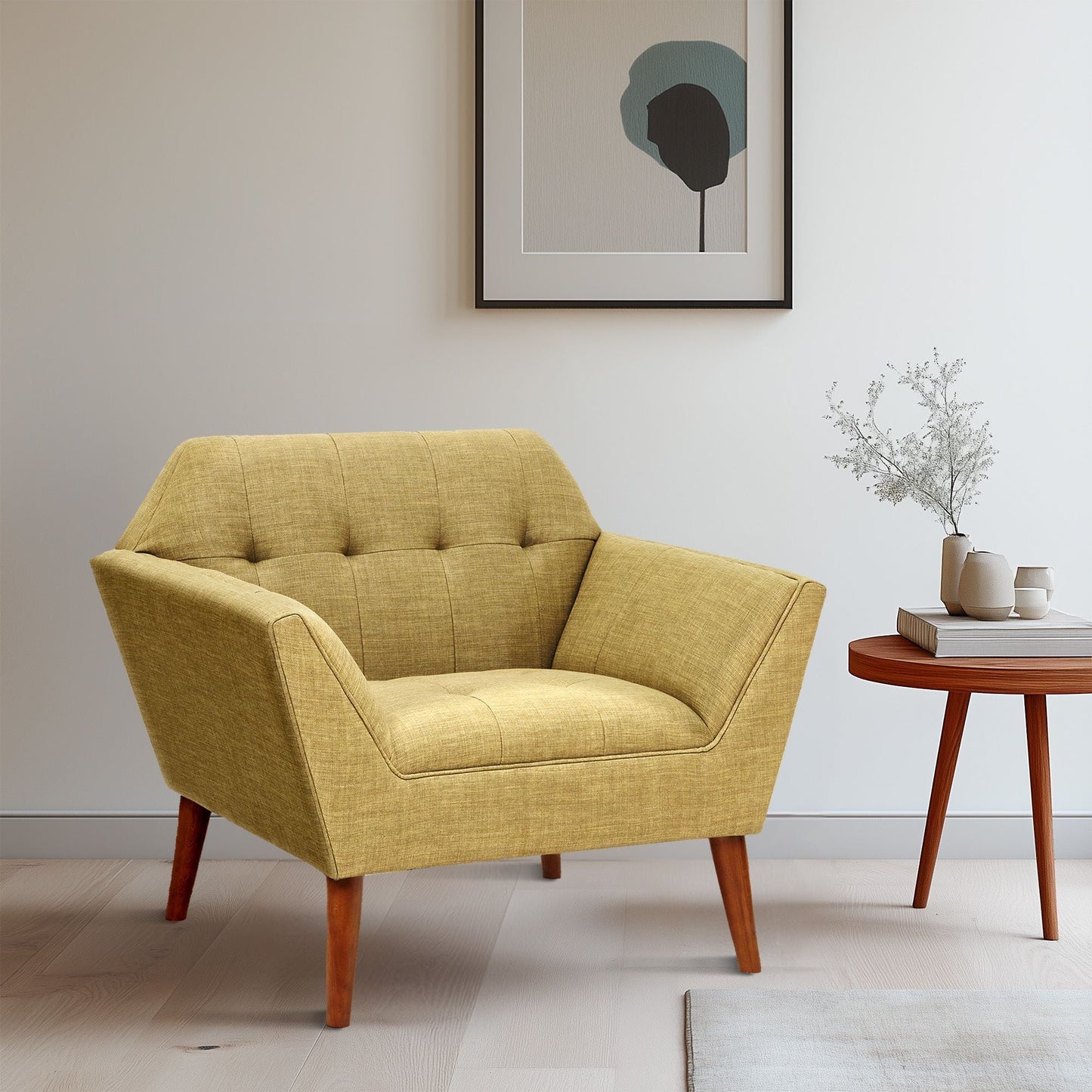 Newport - Lounge Chair - Pale Green INK+IVY