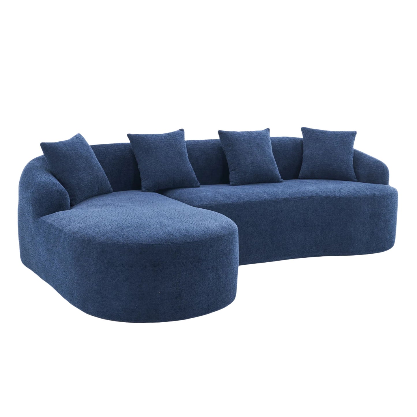 Combined Sofa With 4 Pillows Home Essentials