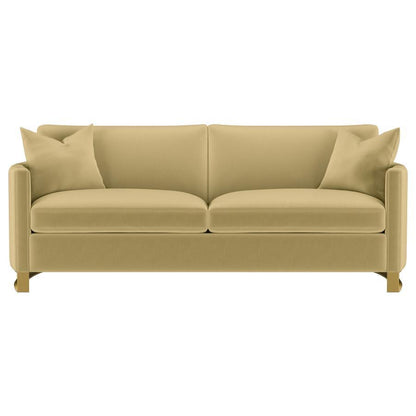 Corliss - Upholstered Arched Arm Sofa CoasterElevations