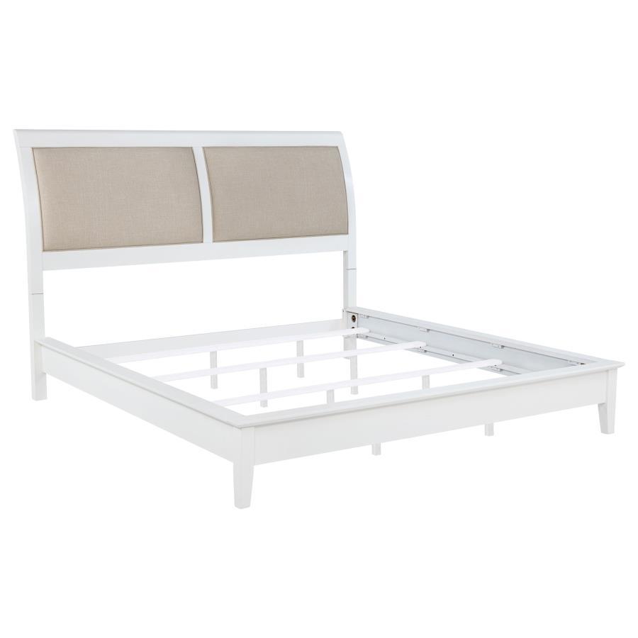 Bexhill - 56" Upholstered Panel Bed Coaster Fine Furniture