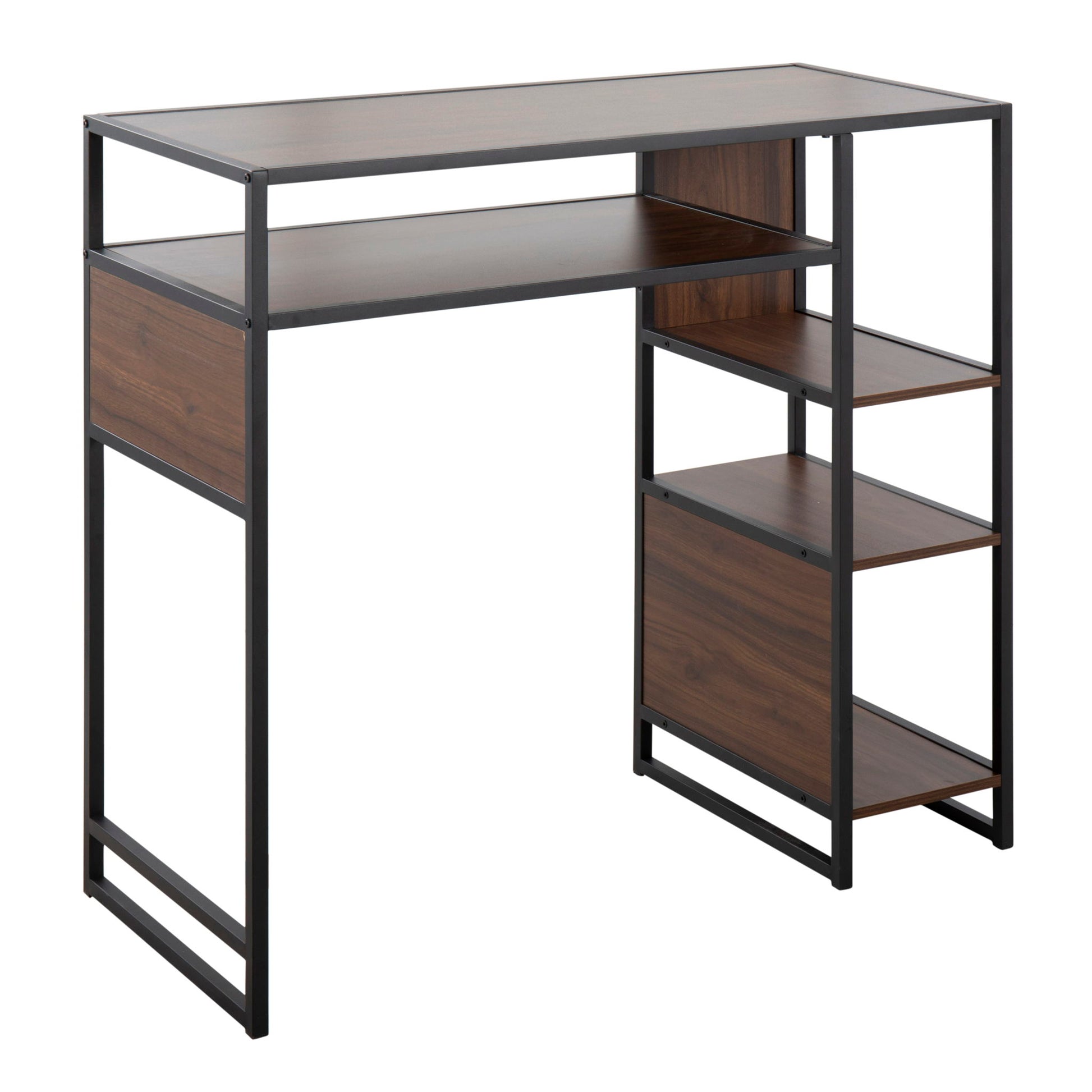 Display - Farmhouse Bar Height Table With Storage Space Lumi Source