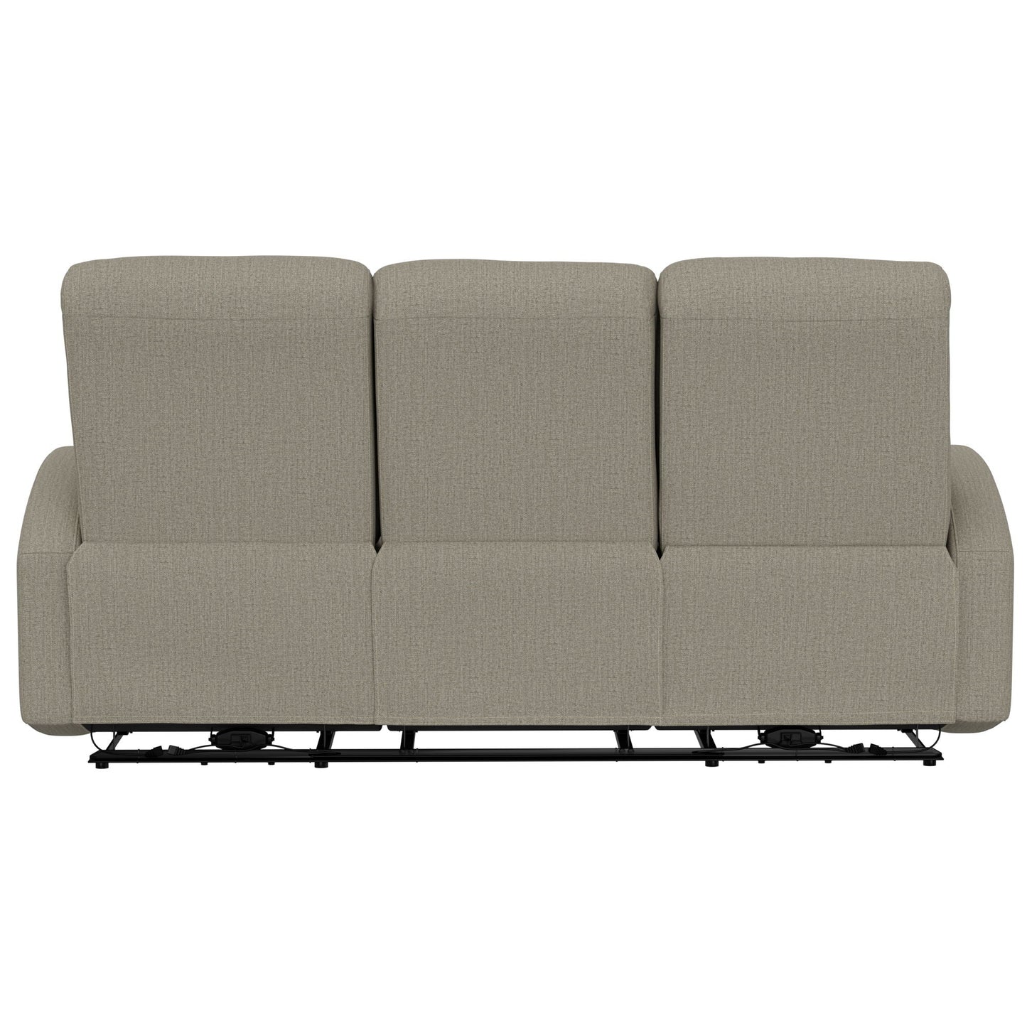 Manual Reclining Sofa With Dual Independent Recliners Emerald Home