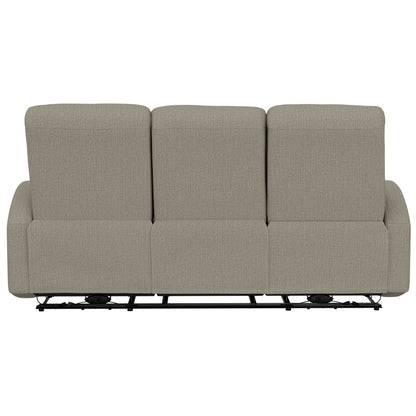 Manual Reclining Sofa With Dual Independent Recliners Emerald Home
