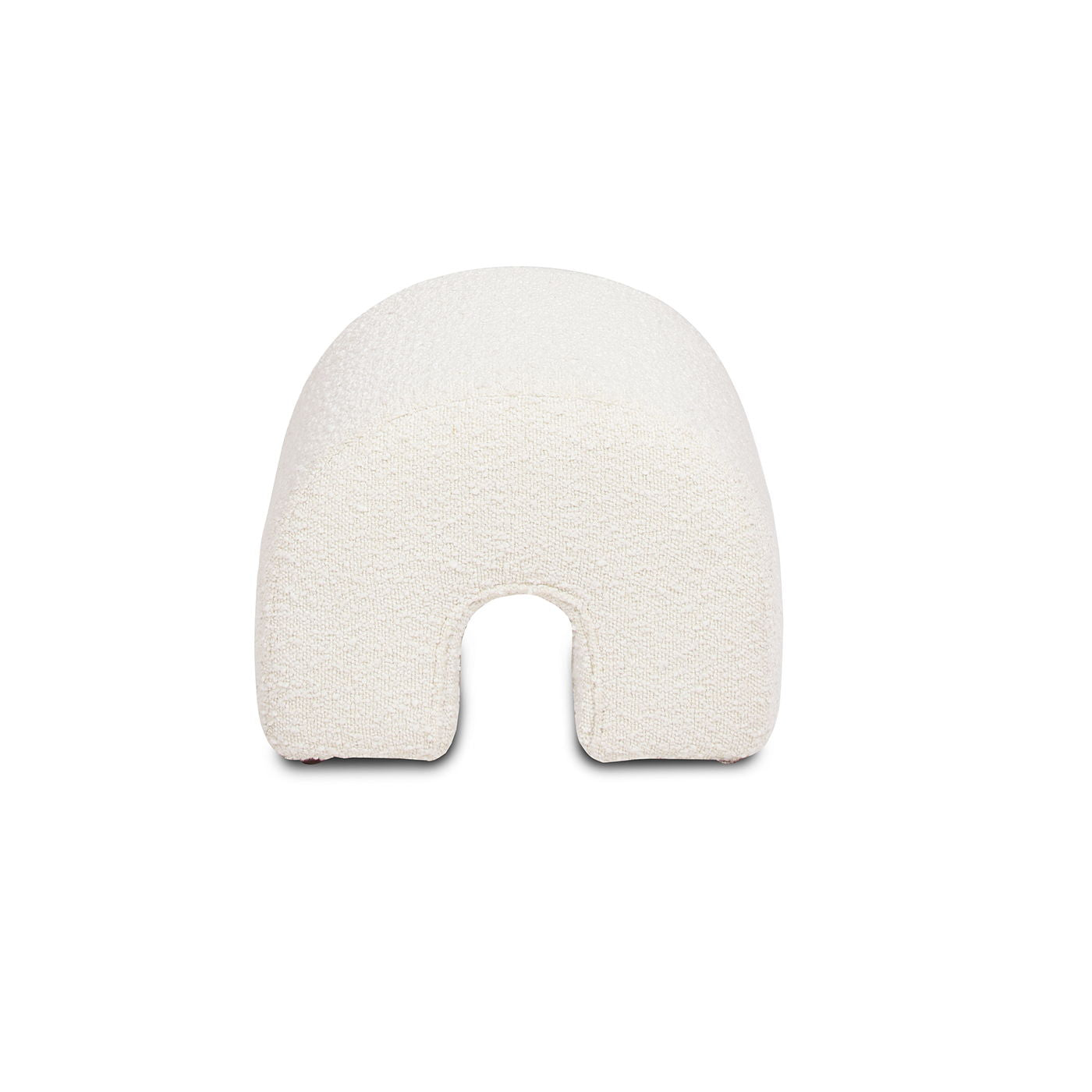 Bridge - Arched Upholstered Footstool Ottoman Jennifer Taylor Home