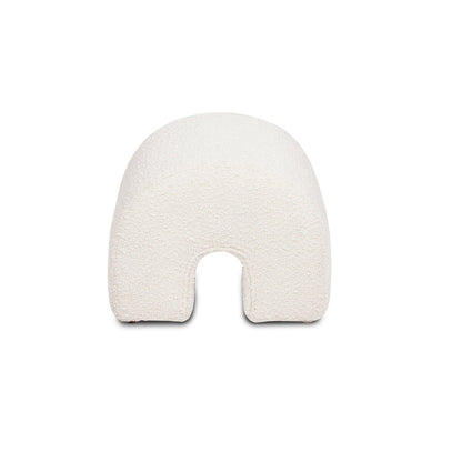 Bridge - Arched Upholstered Footstool Ottoman Jennifer Taylor Home
