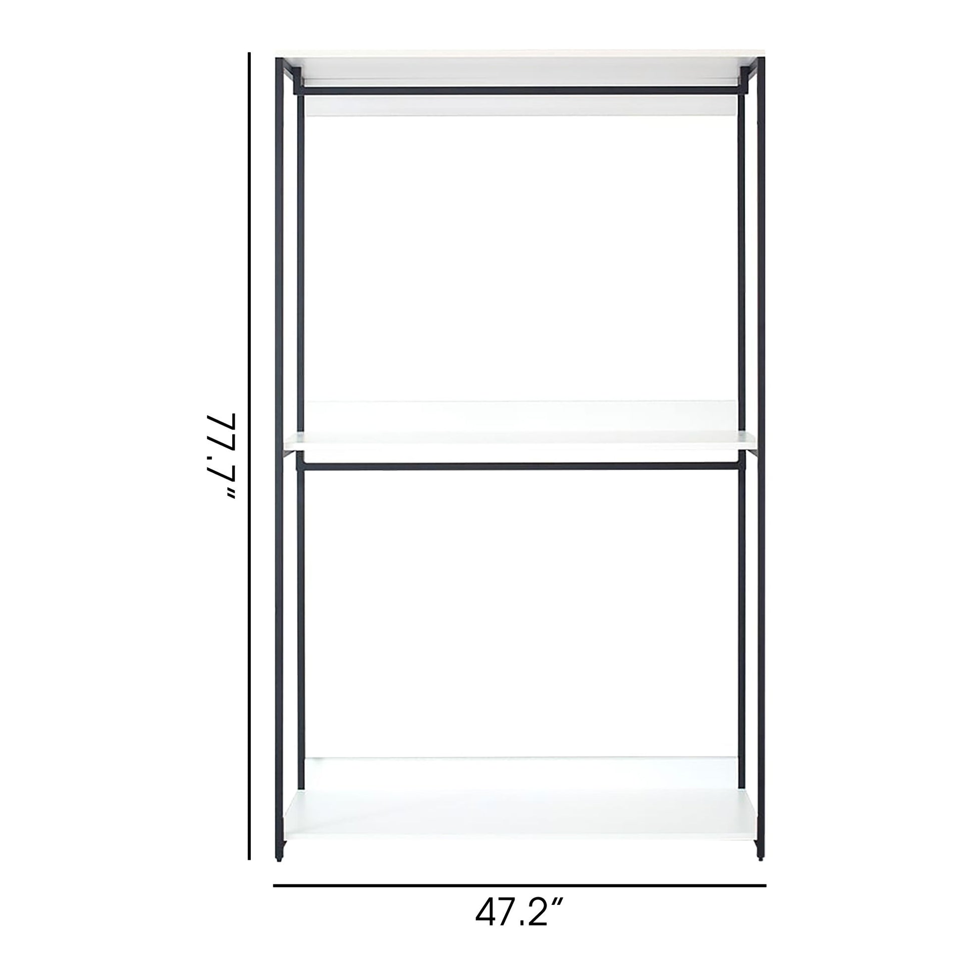 Fiona - Walk In Closet With Shelves Home Essentials