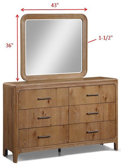 Westcott - Dresser Top - Cerused Natural Crown Mark