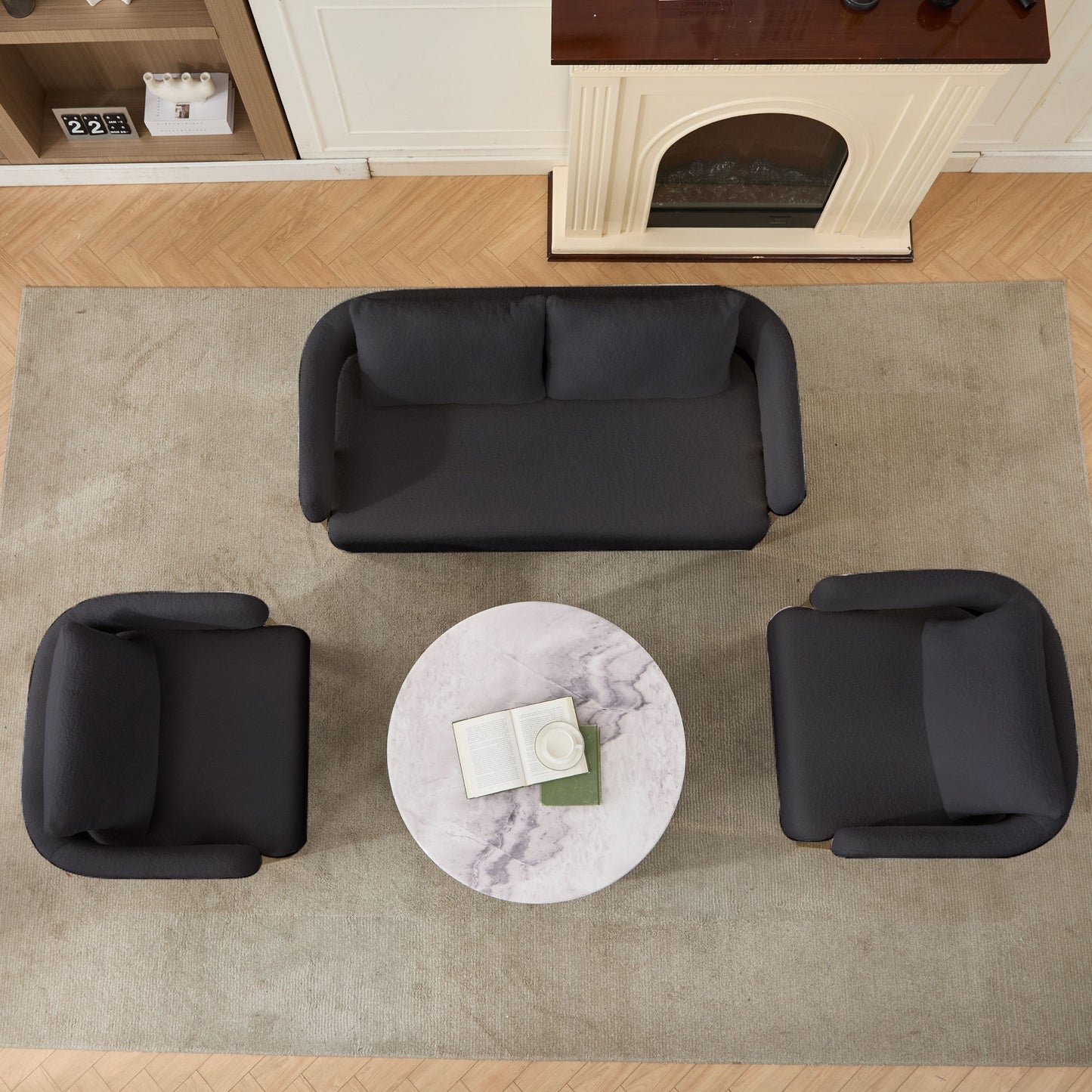 Decorative Upholstered Side Chair For Living Room Home Essentials