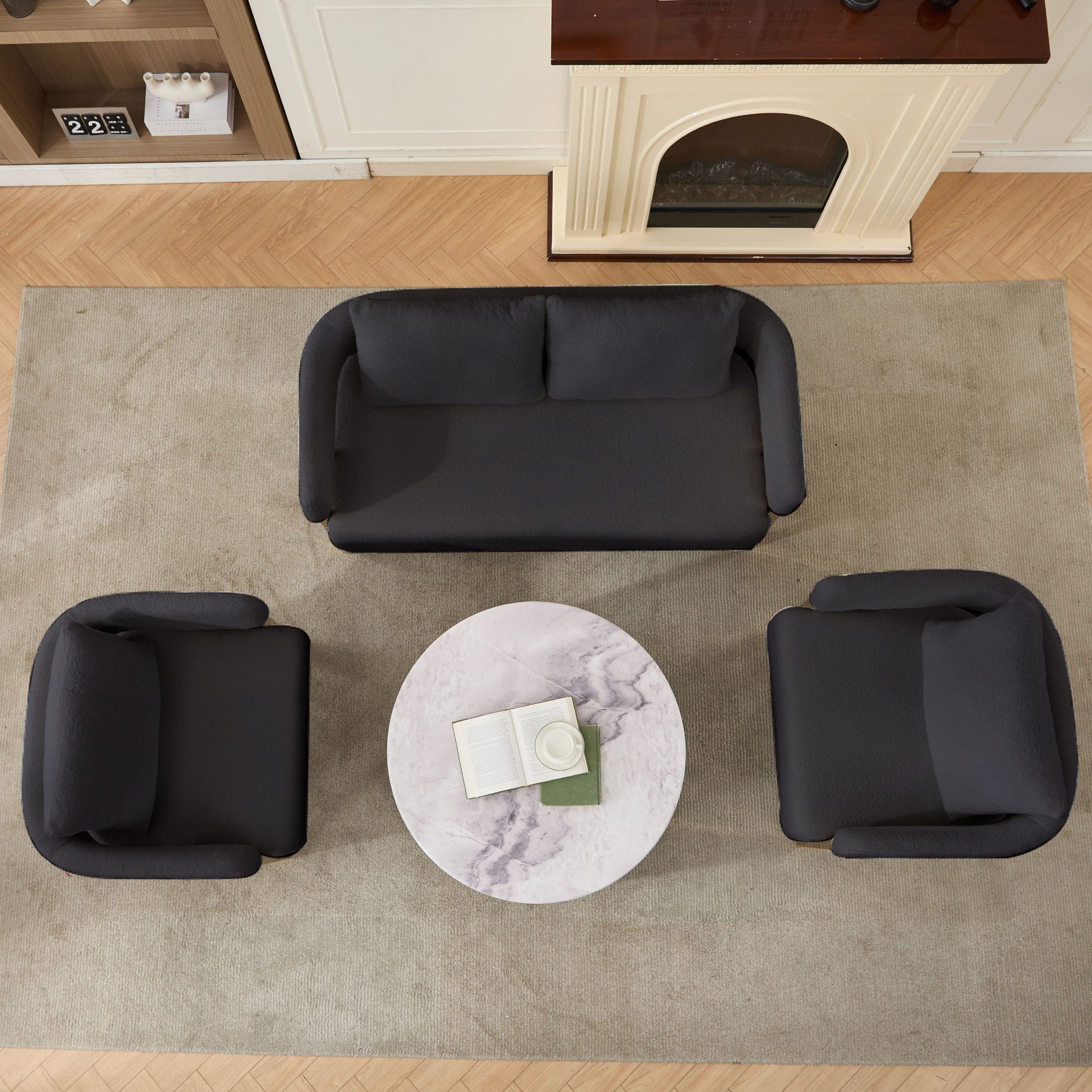 Decorative Upholstered Side Chair For Living Room Home Essentials