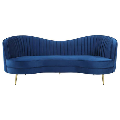 Sophia - Upholstered Channel Tufted Sofa Set CoasterEssence