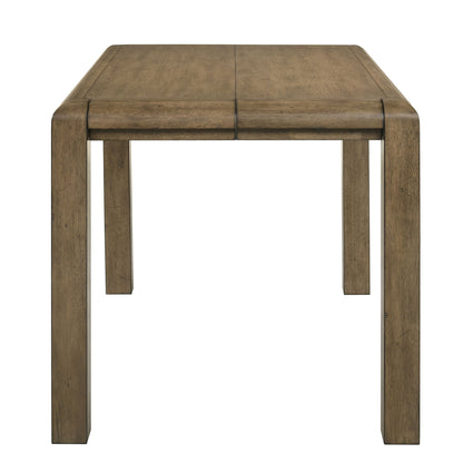 Cockrell - Counter Height Table ( With 18"Leaf) - Light Brown Crown Mark