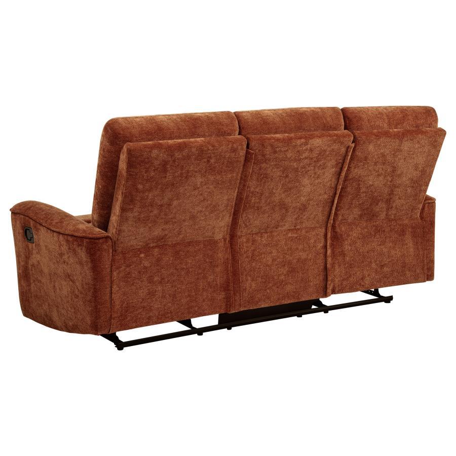 Navarro - Chenille Upholstered Reclining Sofa Coaster Fine Furniture