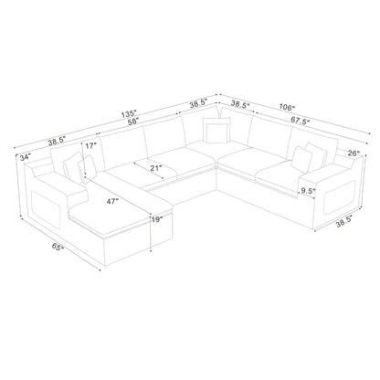 Compressed Sectional Home Essentials