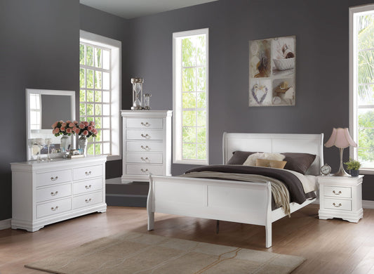 Louis Philippe - Sleigh Bedroom Set Acme