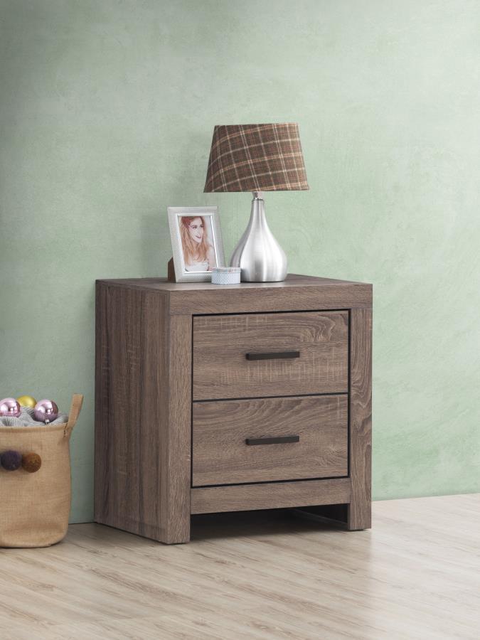 Brantford - 2-Drawer Nightstand CoasterEveryday