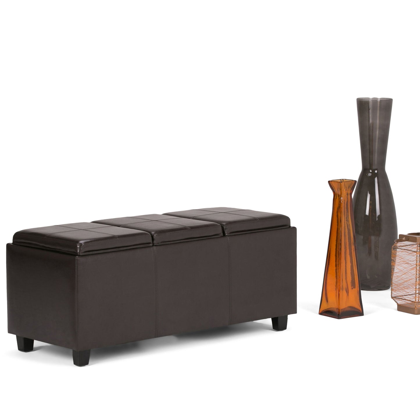 Avalon - Multi Functional Storage Ottoman Simpli-Home