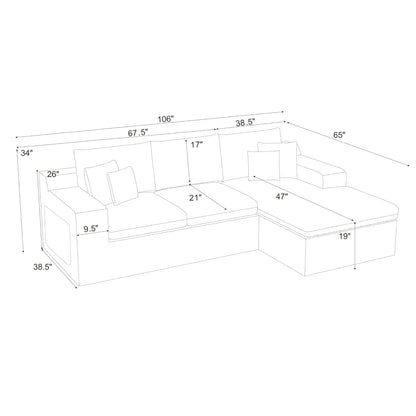 Compressed Sectional Home Essentials