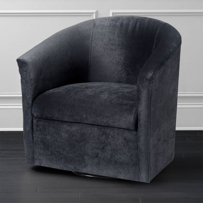 Eden - Swivel Chair With Upholstery And Hardwood Frame Ridgecrest Home