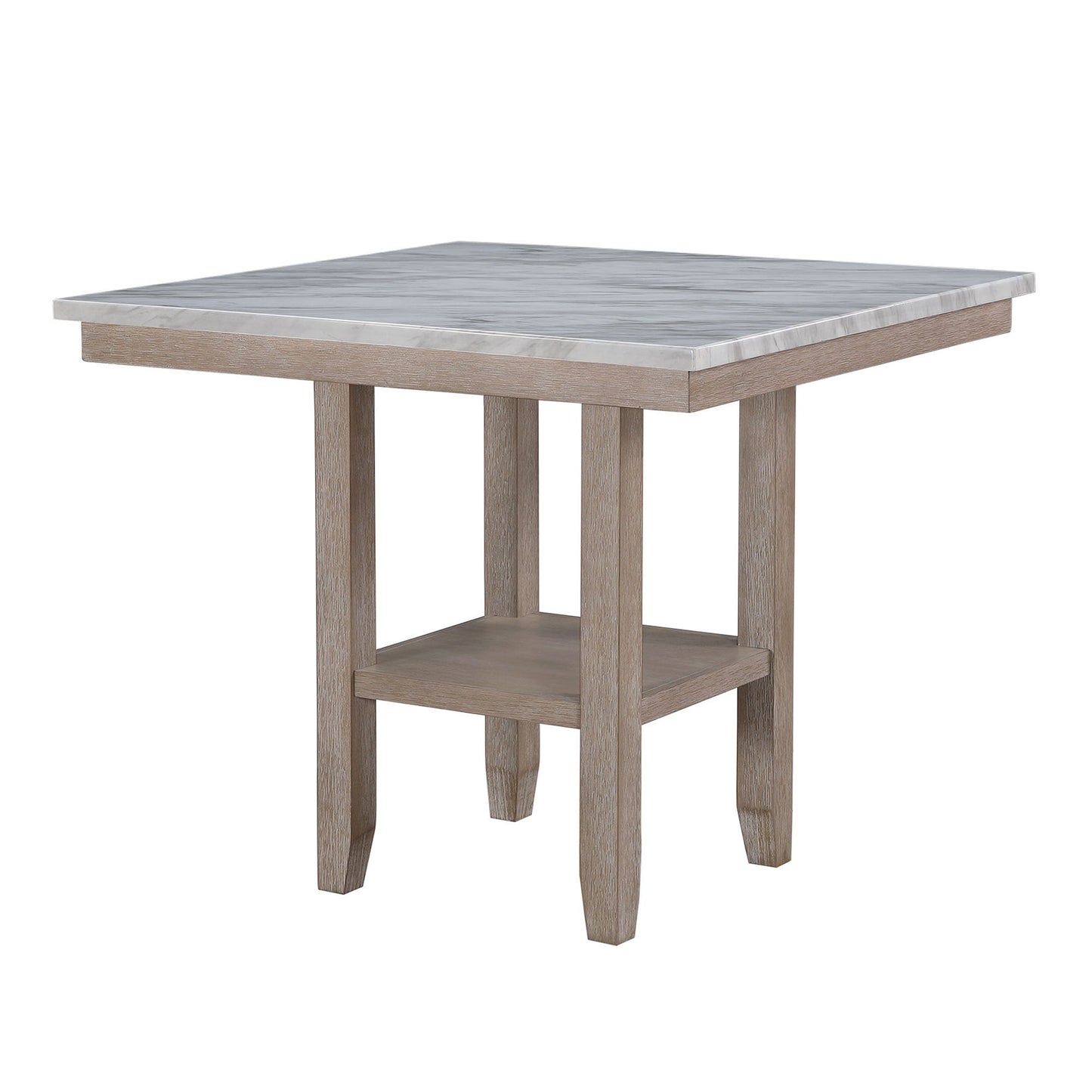 Claui - Bar Table And Bar Stools - Natural Global Furniture USA