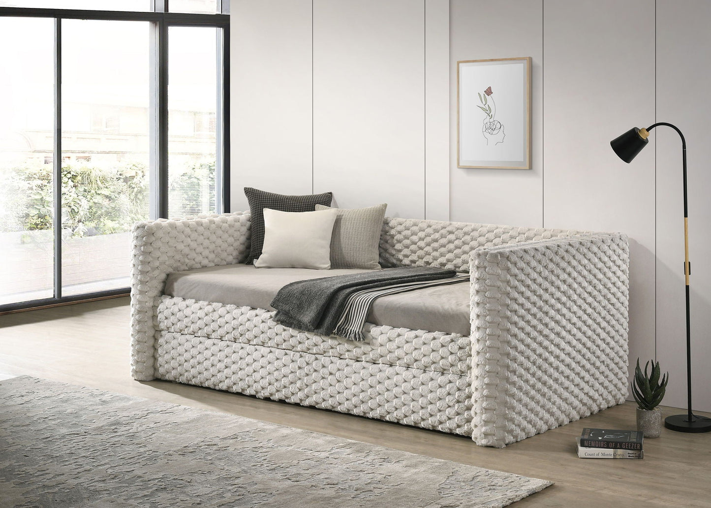 Brielle - Daybed - White Dove Crown Mark