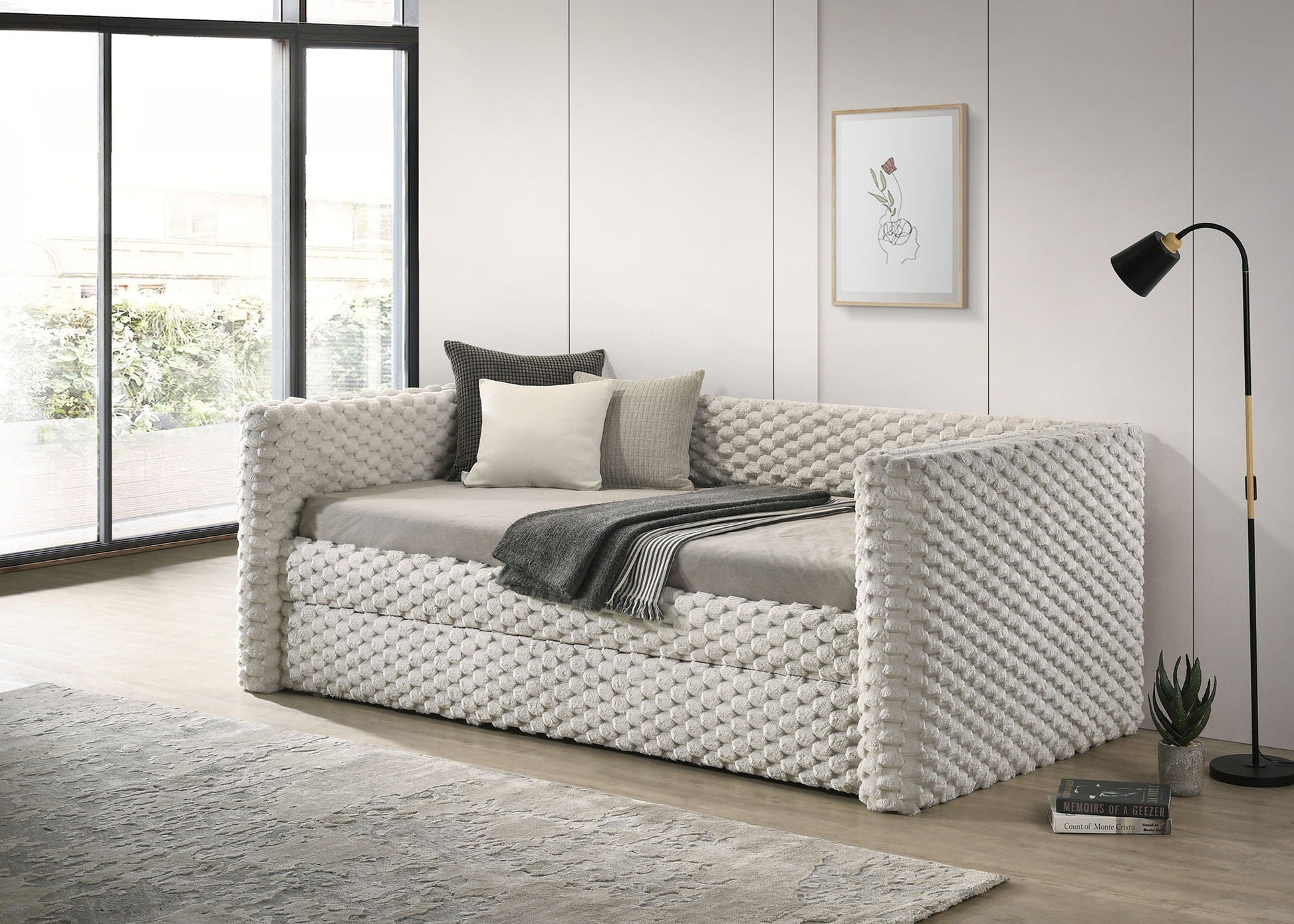 Brielle - Daybed - White Dove Crown Mark