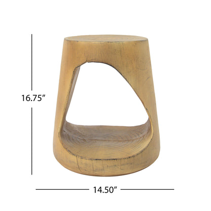 Hollow - Side Table, Durable And Weather Resistant Noble House