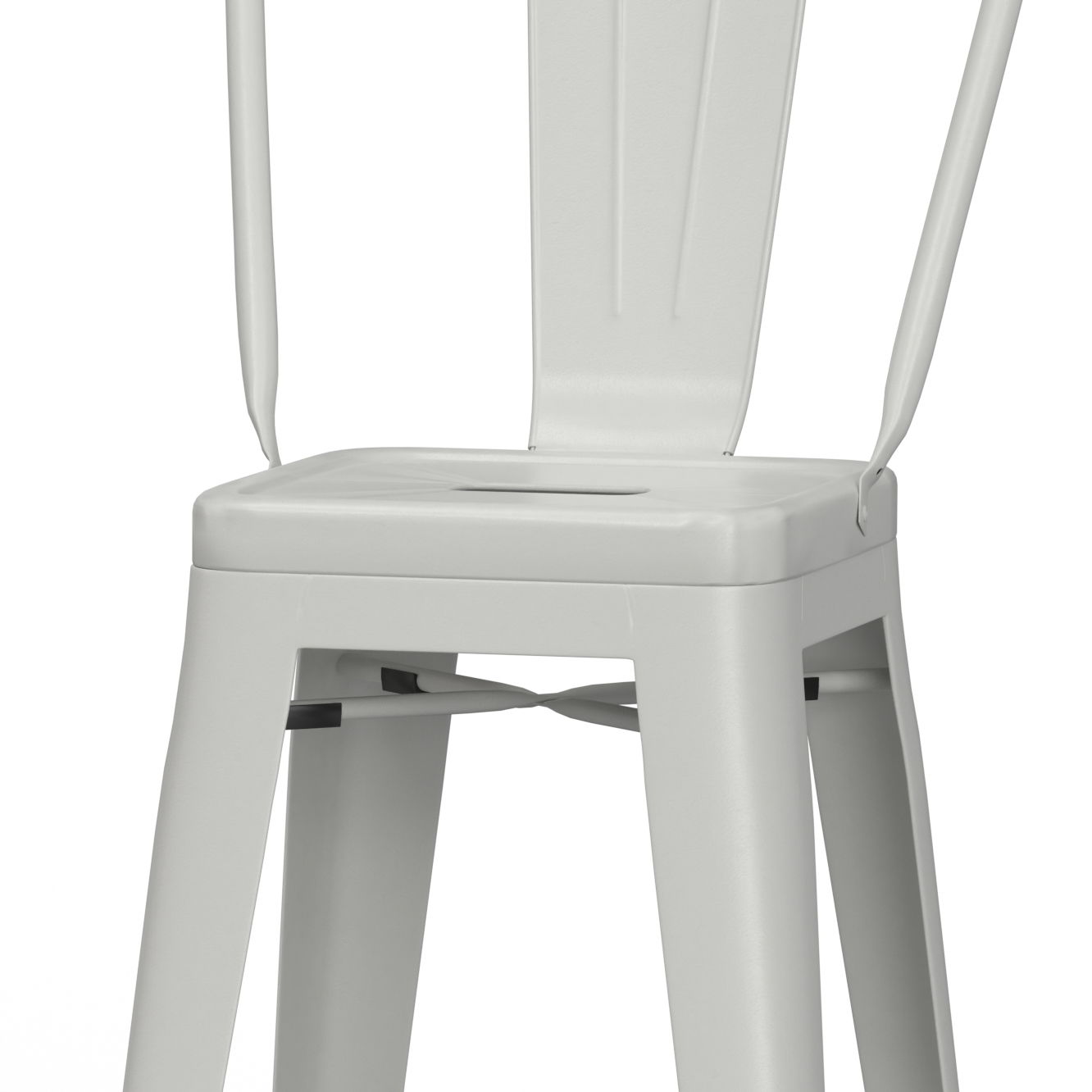 Fletcher - Handcrafted Metal Stool (Set of 2) Simpli-Home