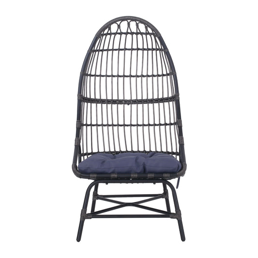 Elon - Cocoon Chair - Gray Noble House