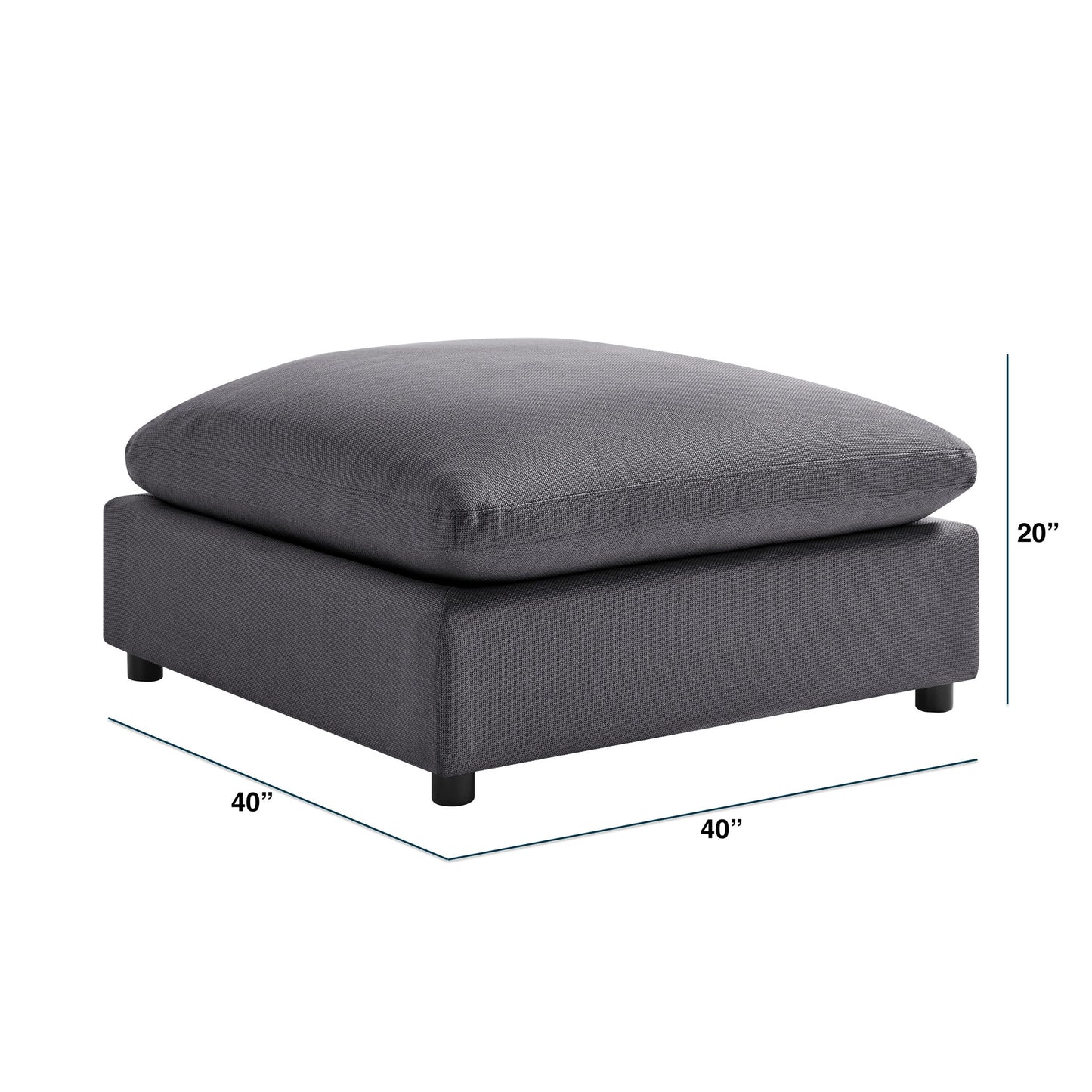 Cassandra - Ottoman With Removable Covers Ridgecrest Home