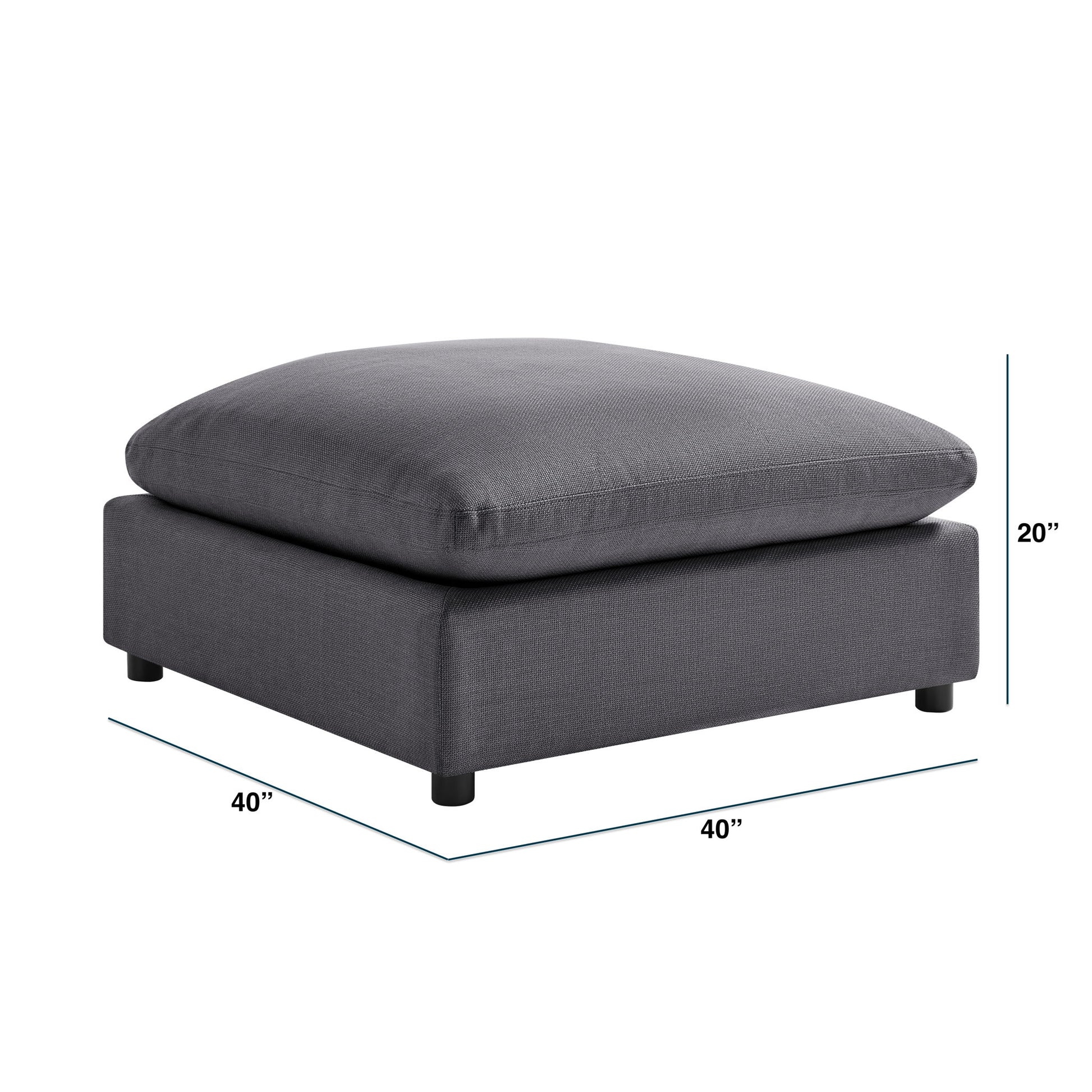 Cassandra - Ottoman With Removable Covers Ridgecrest Home