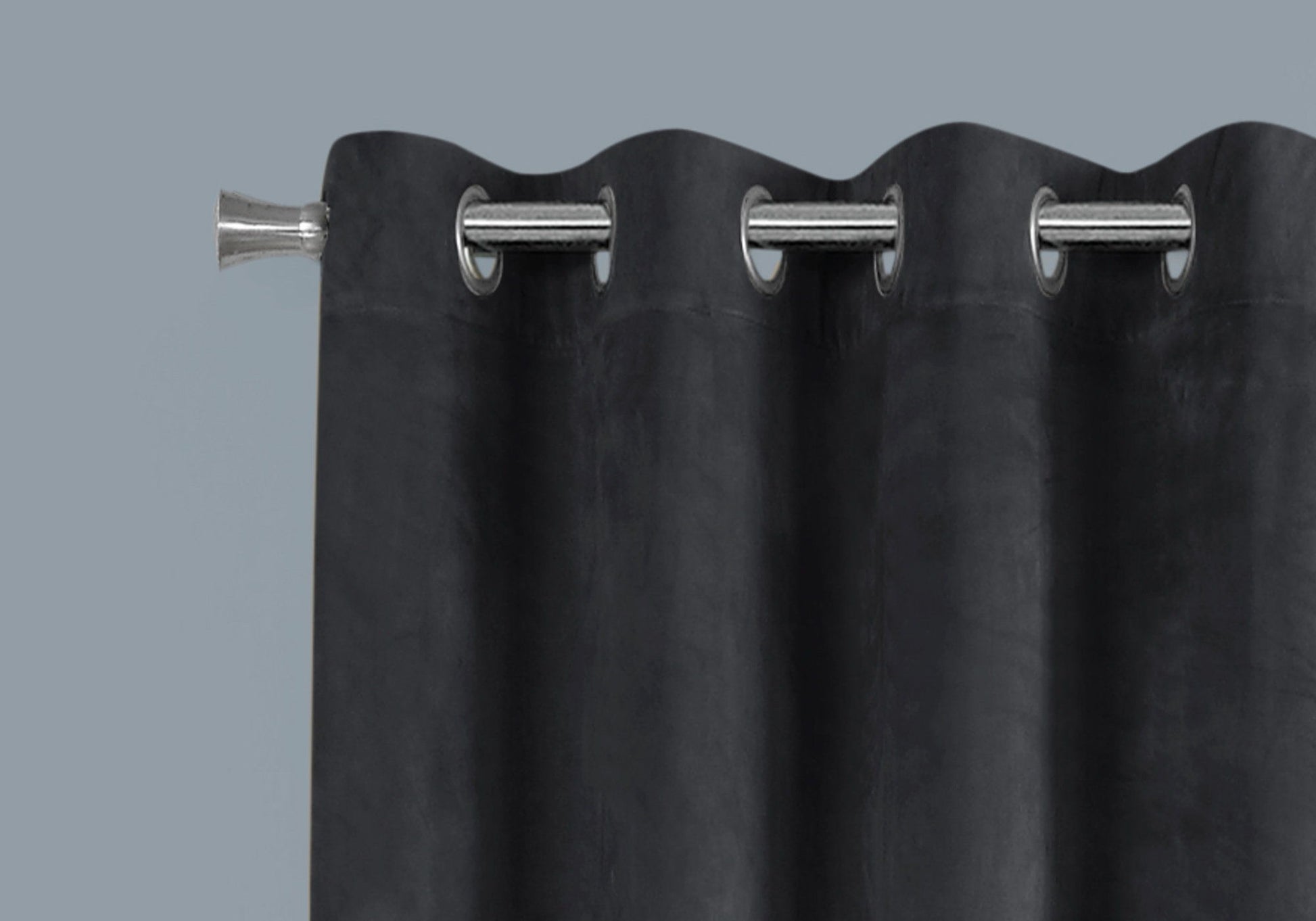 2 Pieces Set, Curtain Panel, Room Darkening, Grommet, Contemporary & Modern 8th Street