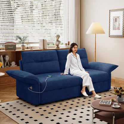 Sofa Bed With Convertible Design, Living Room Furniture Home Essentials