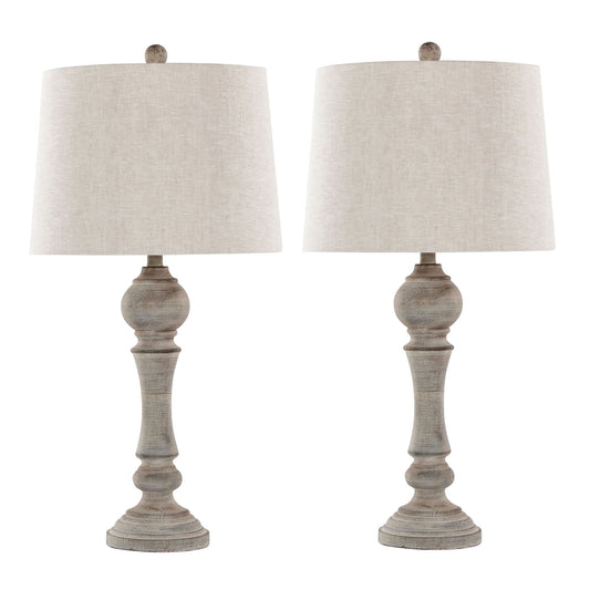 Winston - Farmhouse Poly Table Lamp (Set of 2) Lumi Source