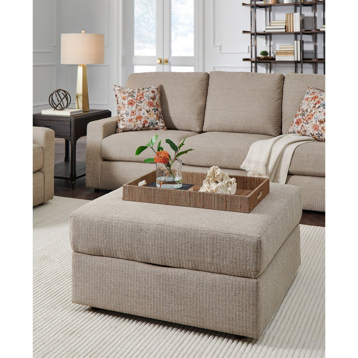 Dovely Storage Ottoman Best Home Furnishings