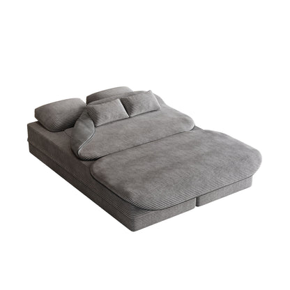 2 In 1 Foldable Sofa Bed With Multi Functional Blanket Home Essentials