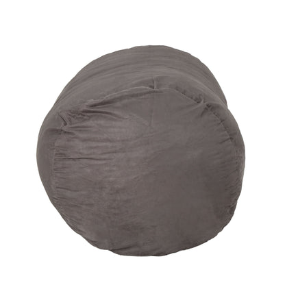 Michael - Modern Cylindrical Suede Bean Bag Chair Home Essentials