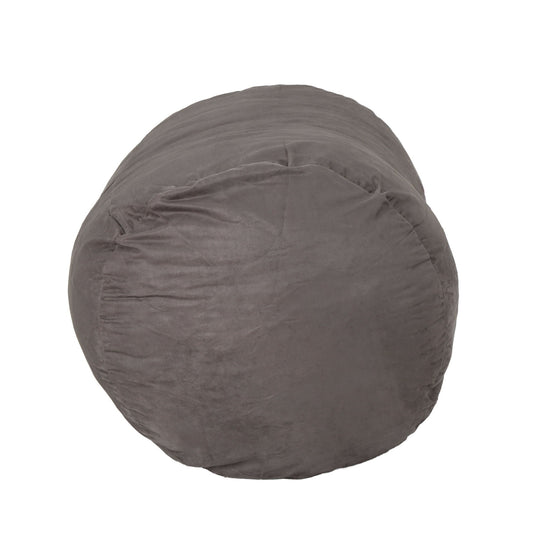 Michael - Modern Cylindrical Suede Bean Bag Chair Home Essentials