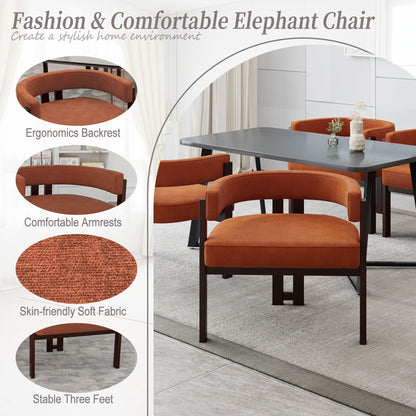 Modern Accent Teddy Upholstered Armchair Home Essentials