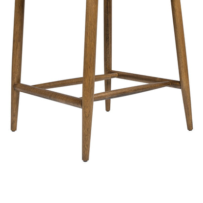 Locke - Modern Upholstered Counter Stool With Frame - Salt / Pepper Jennifer Taylor Home