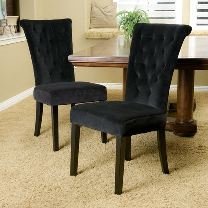 Charlotte - Dining Chair - Black Noble House